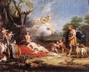 AMIGONI, Jacopo Venus and Adonis ssd oil painting artist